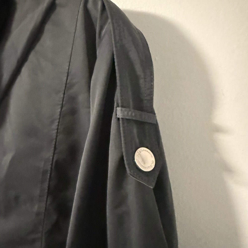 Bcbgeneration Gray Hooded Utility Jacket Roll Tab… - image 7